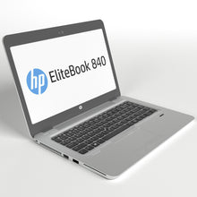 Load image into Gallery viewer, HP Ultrabook 840 G3 i5-6300u 12GB RAM 14.5" Backlit 2 drives (256GB SSD + 500GB) 1080P Window10Pro & OfficePro