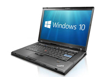 Load image into Gallery viewer, LENOVO THINKPAD 15.4" LAPTOP 8GB RAM 256GB SSD Windows 10 Pro & office Wifi DVD