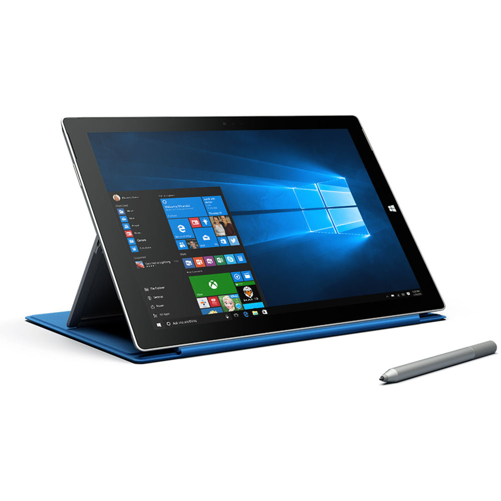 Microsoft Surface Pro 5 Tablet,12.3 inch (2736 x 1824), Intel Core i5-7300U  2.6 GHz, 8 GB RAM 256GB SSD, CAM, Win 10 Pro (Renewed), surface pro 