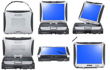 Load image into Gallery viewer, Panasonic Toughbook Multi TouchScreen CF19 Laptop intel core i5 8GB RAM GPS 3G Windows7Pro or Win10