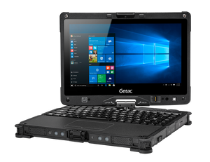 Getac V110 Fully Rugged Convertible Laptop / Tablet PC intel core i5 12GB RAM 400GB m2.SSD Windows10PRO Dualcamera MS Office 2019
