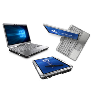 HP EliteBook 12.1" Multi Touchscreen Laptop  i5- 2.60GHz 8GB RAM 128GB SSD WIN 10 Pro & OFFICE + Stylus Pen