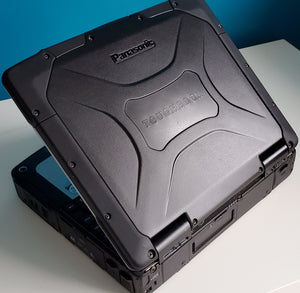 Black Elite Panasonic Toughbook CF30 Touchscreen Fully Rugged 512GB SSD HD Windows 10 Pro OFFICE Wifi DB9 Serial