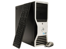 Load image into Gallery viewer, Dell Precision T3500 WorkStation Intel Xeon Quad Core 3.06GHz W3550 12GB RAM HardDrive 1TB &amp; 300GB NvidiaVideo Win10