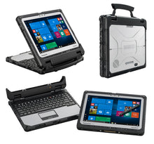 Load image into Gallery viewer, Panasonic ToughBook CF-33 intel i5-3.4GHz 16GB RAM 512GB SSD,Win10 Dual Battery + Dual CAM (SLIM Keyboard) MSOFFICE