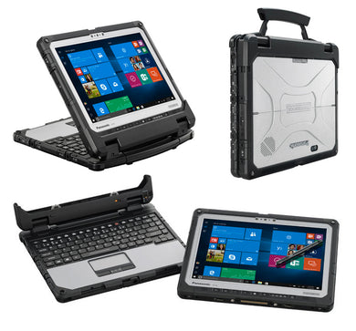 Panasonic ToughBook CF-33 intel i5-3.4GHz 16GB RAM 512GB SSD,Win10 Dual Battery + Dual CAM (SLIM Keyboard) MSOFFICE