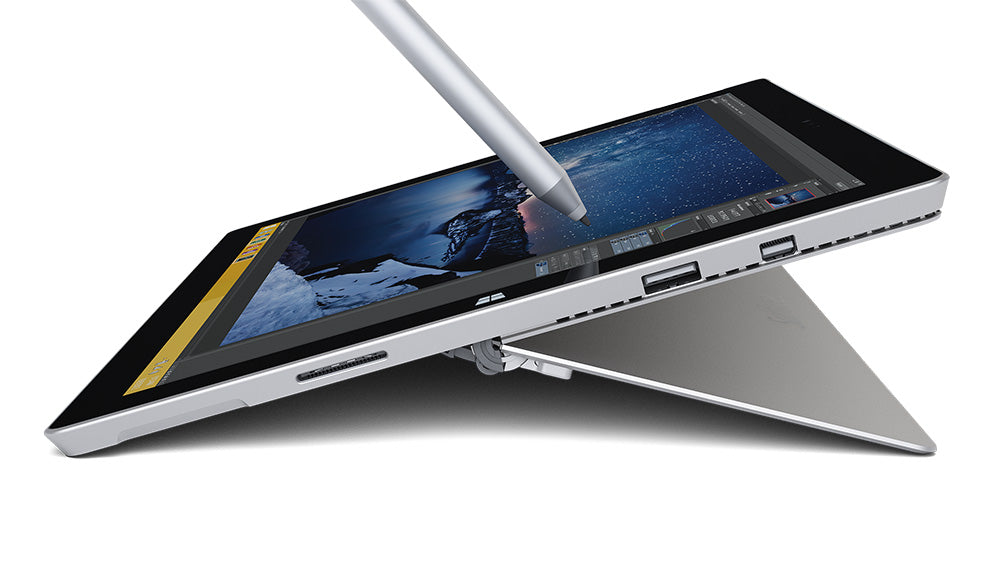 Microsoft Surface Pro 4, 256GB Storage, 8GB RAM, Intel Core i5, Silver,  Tablet Computer