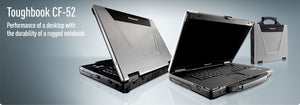 Panasonic Laptop Toughbook CF-52 MK5 (latest) Intel Core i5 -3360M 2.8Ghz 16GB RAM 1TB HDD AMD Radeon HD 7750M 15.4" WUXGA+ 1920 x 1200p, 4G LTE Modem, Windows 7 or 10 Professional