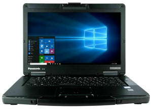 Panasonic Toughbook CF-54 Intel Core i5-5300U @ 2.30GHz, 16GB, 256GB SSD, DVD Drive, USB 3.0, Serial Port Windows 10 Pro