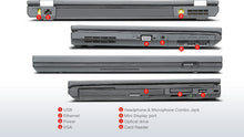 Load image into Gallery viewer, Lenovo Thinkpad T430s intel core i5 3.2Ghz - 8GB RAM - 1000 HardDrive LED screen DVD Wifi WebCam Windows10 &amp; Office Professional