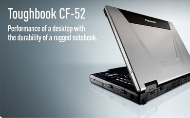 Panasonic Toughbook CF 52 Intel core i5 2.60Ghz 16GB RAM 1TB HardDrive ATIVideo 1920x1200 WUXGA DVDRW Win10 or Win7